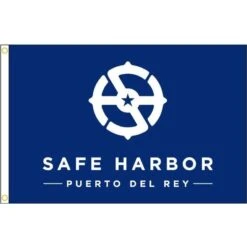 4ft. X 6ft. Safe Harbor Marina Flag Nylon With Brass Grommets