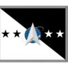 3ft. X 5ft. Embroidered Chief Of Space Operations Flag With Fringe