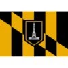 5ft. X 8ft. City Of Baltimore Flag