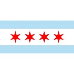 5ft. X 8ft. City Of Chicago Flag