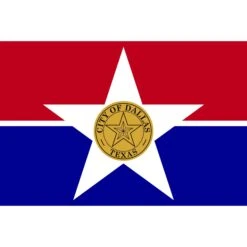 6ft. X 10ft. City Of Dallas Flag