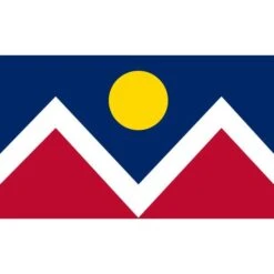 5ft. X 8ft. City Of Denver Flag