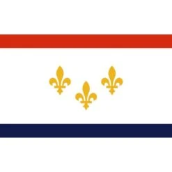 5ft. X 8ft. City Of New Orleans Flag