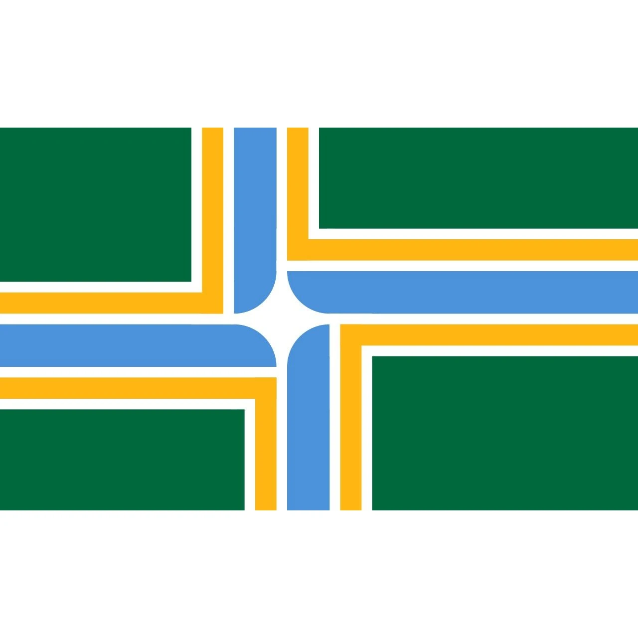 6ft. X 10ft. City Of Portland Flag 3 6ft. X 10ft. City Of Portland Flag