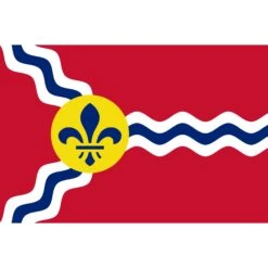 3ft. X 5ft. City Of St Louis Flag