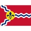 5ft. X 8ft. City Of St Louis Flag -FlagCenter shop Flag of St u2e2 y8 qkud 4z. Louis Missouri