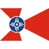 6ft. X 10ft. City Of Wichita Flag -FlagCenter shop Flag of Wichita Kansas c877 tn