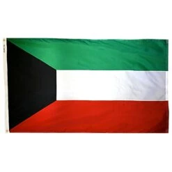 5ft. X 8ft. Kuwait Flag