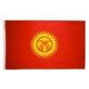 3ft. X 5ft. Kyrgyzstan Flag With Brass Grommets -FlagCenter shop Kyrgyzstan flag l2k5 j0