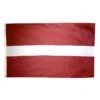 2ft. X 3ft. Latvia Flag With Canvas Header