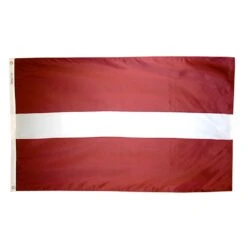2ft. X 3ft. Latvia Flag With Canvas Header