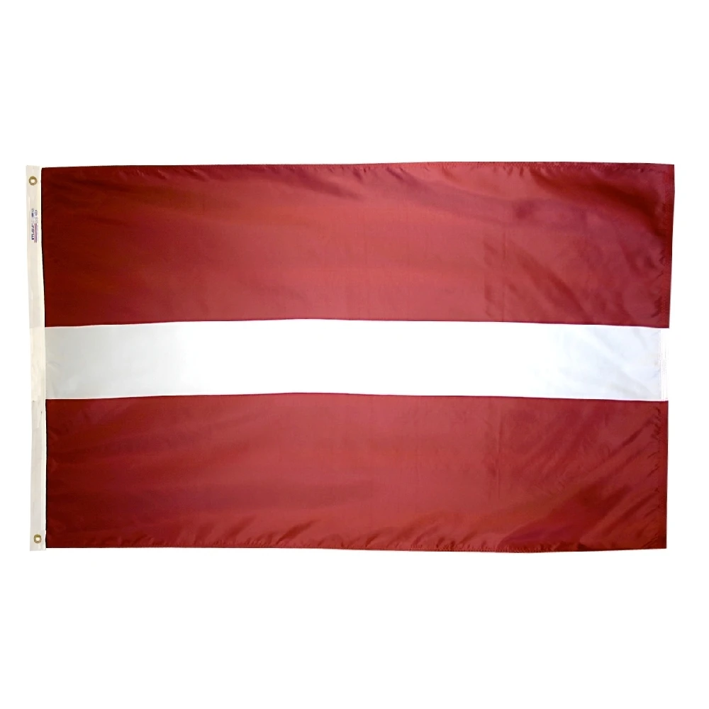 5ft. X 8ft. Latvia Flag 3 5ft. X 8ft. Latvia Flag