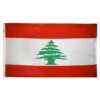 2ft. X 3ft. Lebanon Flag With Canvas Header