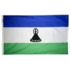 4ft. X 6ft. Lesotho Flag W/ Line Snap & Ring 1 4ft. X 6ft. Lesotho Flag W/ Line Snap & Ring -FlagCenter shop Lesotho flag 2ugr 8b