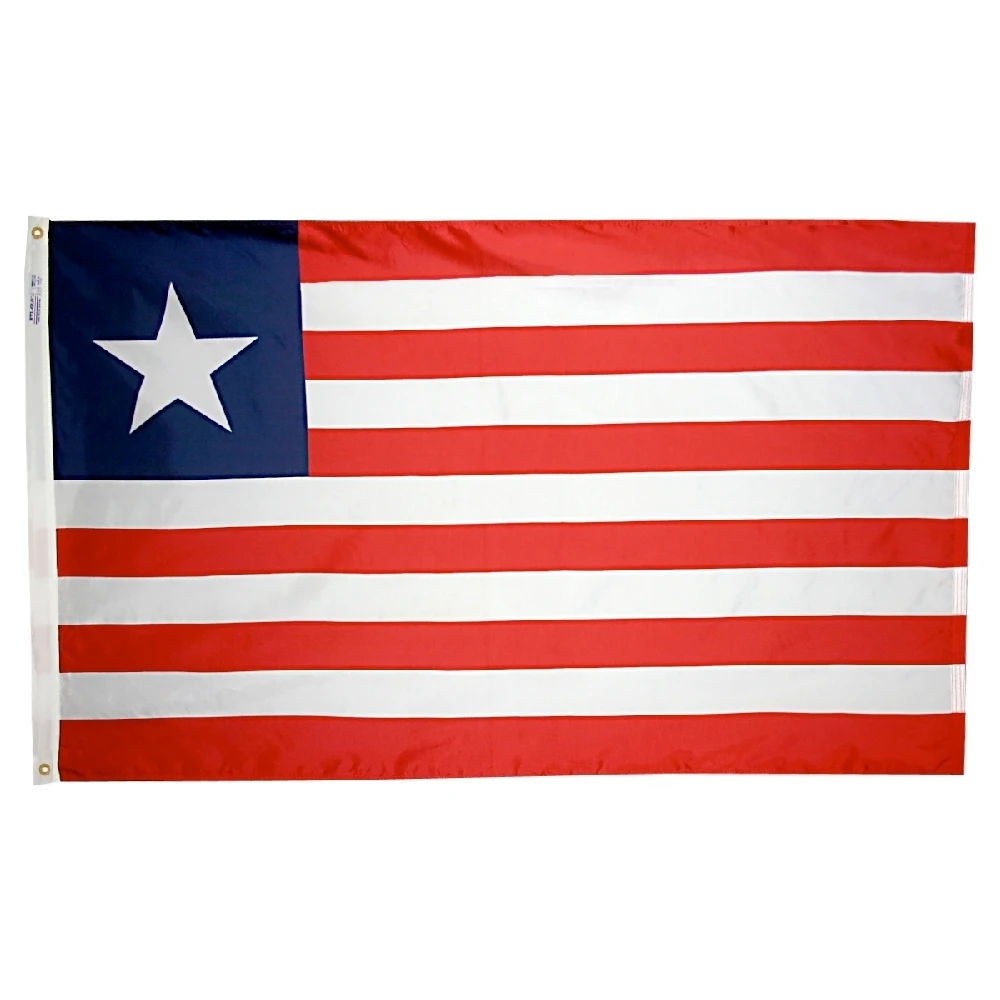 5ft. X 8ft. Liberia Flag 3 5ft. X 8ft. Liberia Flag