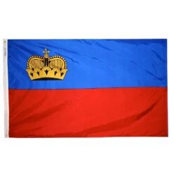 5ft. X 8ft. Liechtenstein Flag