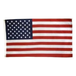 3ft. X 5ft. U.S. Flag Republic Poly/Cotton Blend
