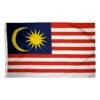 5ft. X 8ft. Malaysia Flag