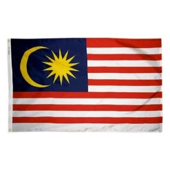 5ft. X 8ft. Malaysia Flag