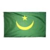 3ft. X 5ft. Mauritania Flag With Brass Grommets -FlagCenter shop Mauritania flag p6i4 2a