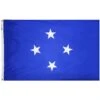 2ft. X 3ft. Micronesia Flag With Canvas Header -FlagCenter shop Micronesia flag
