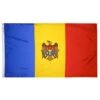 4ft. X 6ft. Moldova Flag With Brass Grommets 1 4ft. X 6ft. Moldova Flag With Brass Grommets -FlagCenter shop Moldova flag hh0d 20