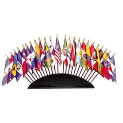 4 In. X 6 In. 35 Flag Set Of The Americas