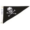 10 In. X 15 In. Pirate Skull And Crossbones Pennant