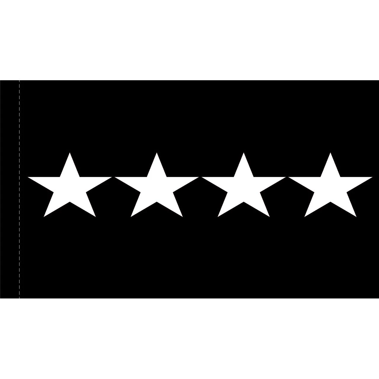 2ft. X 3ft. Space Force 4 Star General Flag W/Grommets 3 2ft. X 3ft. Space Force 4 Star General Flag W/Grommets