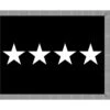 3ft. X 5ft. Space Force 4 Star General Flag Indoor W/ Fringe