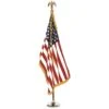 4-1/3ft. X 5-1/2ft. U.S. Indoor Flag Display Set 2 4-1/3ft. X 5-1/2ft. U.S. Indoor Flag Display Set -FlagCenter shop US Flag frnge tassels sml 59su tk