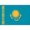 4ft. X 6ft. Kazakhstan Flag With Side Pole Sleeve -FlagCenter shop kazakhstan flag fryh eq
