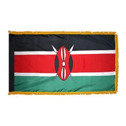 2ft. X 3ft. Kenya Fringed With Side Pole Sleeve