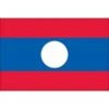 2ft. X 3ft. Laos Flag With Side Pole Sleeve -FlagCenter shop laos flag kk4b 4u