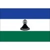 4ft. X 6ft. Lesotho Flag With Side Pole Sleeve -FlagCenter shop lesotho flag j2rl ub