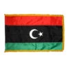 4ft. X 6ft. Libya Flag With Side Pole Sleeve And Fringe 1 4ft. X 6ft. Libya Flag With Side Pole Sleeve And Fringe -FlagCenter shop libya phfrnge 2 0hkl gm