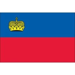 3ft. X 5ft. Liechtenstein Flag With Side Pole Sleeve