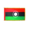3ft. X 5ft. Malawi Flag With Side Pole Sleeve And Fringe -FlagCenter shop malawi fringe q37z zo