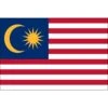 2ft. X 3ft. Malaysia Flag With Side Pole Sleeve