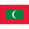 3ft. X 5ft. Maldives Flag With Side Pole Sleeve -FlagCenter shop maldives flag tyu8 ob