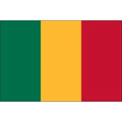 4ft. X 6ft. Mali Flag With Side Pole Sleeve