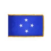 3ft. X 5ft. Micronesia Flag Indoor And Parade With Fringe