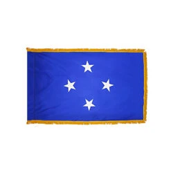 3ft. X 5ft. Micronesia Flag Indoor And Parade With Fringe
