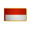 3ft. X 5ft. Monaco Flag With Side Pole Sleeve And Fringe