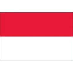 3ft. X 5ft. Monaco Flag With Side Pole Sleeve